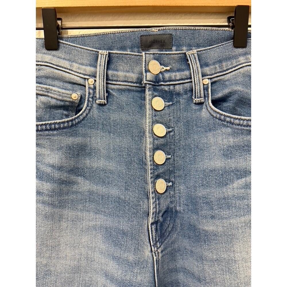 Mother The Pixie Rider Ankle Straight Jeans - Picture 3 of 6